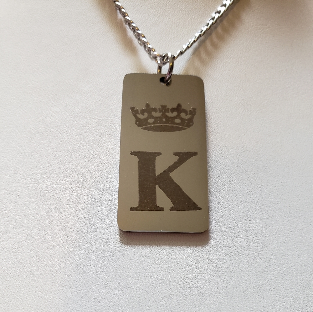 "Fit For A King" Pendant Necklace
